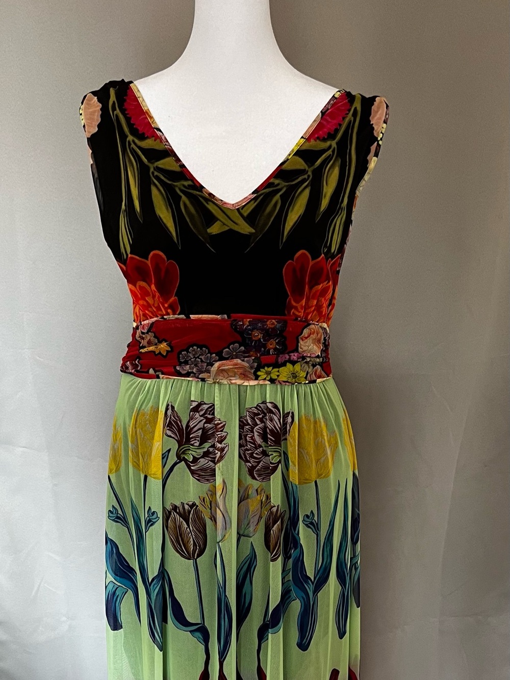 Desigual Floral Maxi Dress